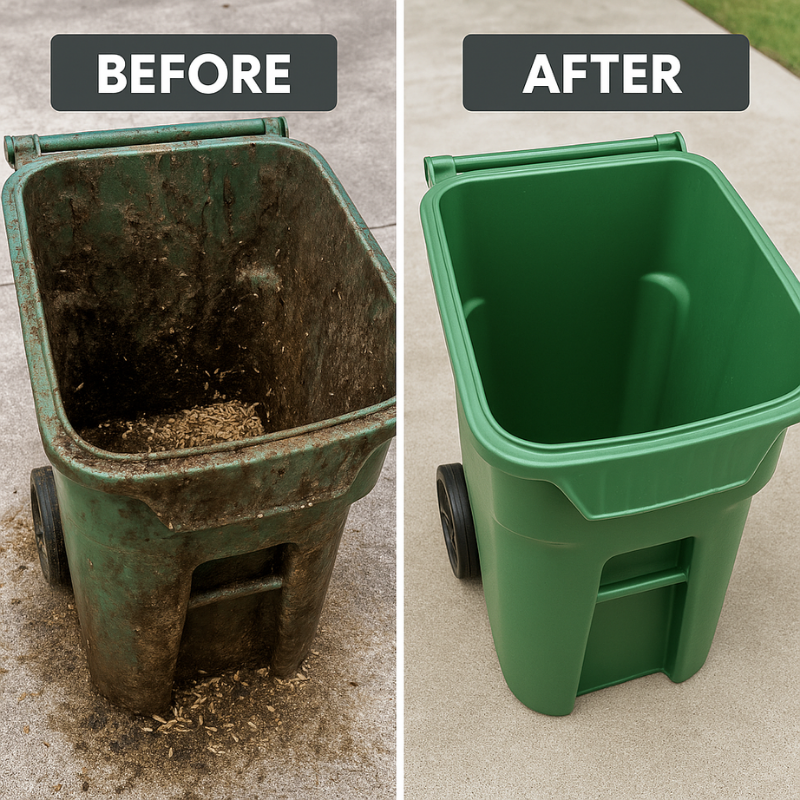 Trash Bin Cleaning Houston Texas